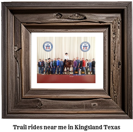 trail rides near me in Kingsland, Texas